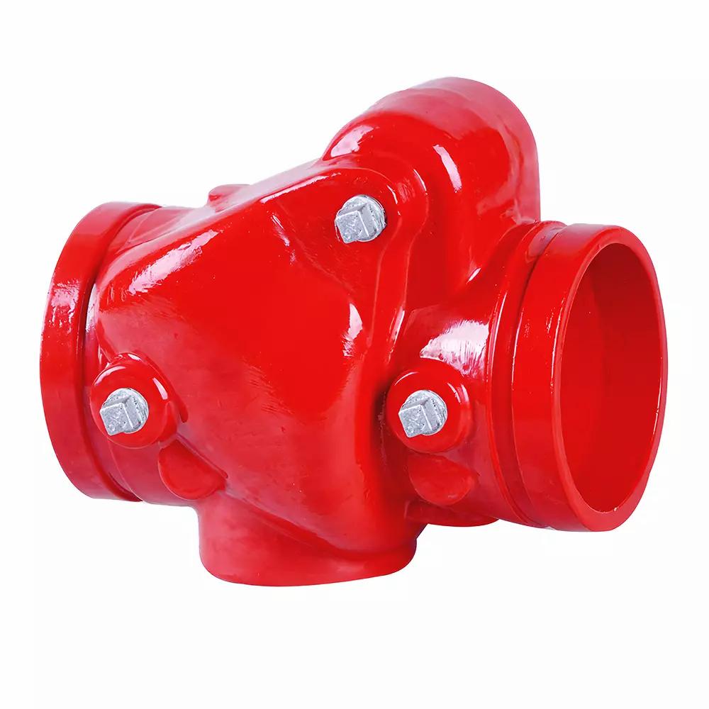 Leyon UL FM Approved Fire Fighting Grooved Resilient Swing Check Valve