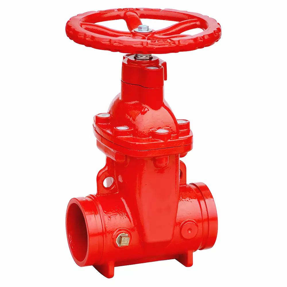 Leyon UL FM Approved Fire Fighting NRS Grooved Gate Valve