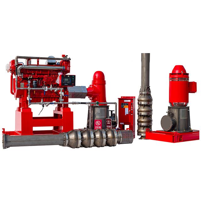 Leyon FM UL Vertical Turbine Fire Pump Group