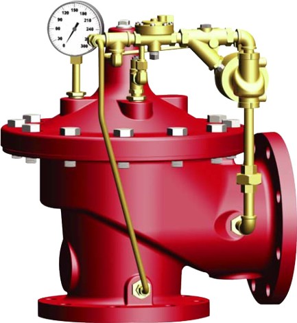 Leyon FM UL Models 50B-4KG1 Globe 2050B-4KG1 Angle Fire Protection Pressure Relief Valve