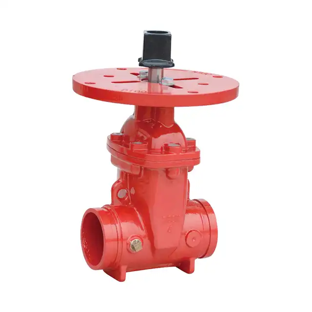 Leyon UL FM Approved Fire Fighting Siamese Connections NRS Resilient Seated Gate Valve
