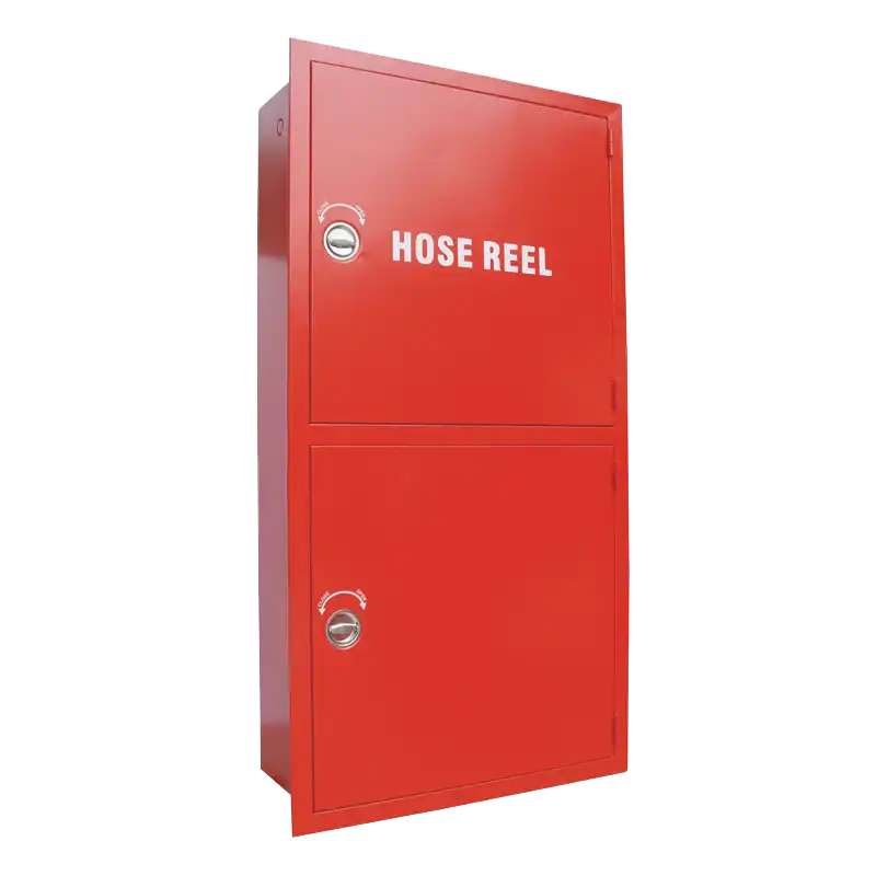 Leyon LPCB Approved Fire Fighting Recessed Type Updown Fire Cabinet