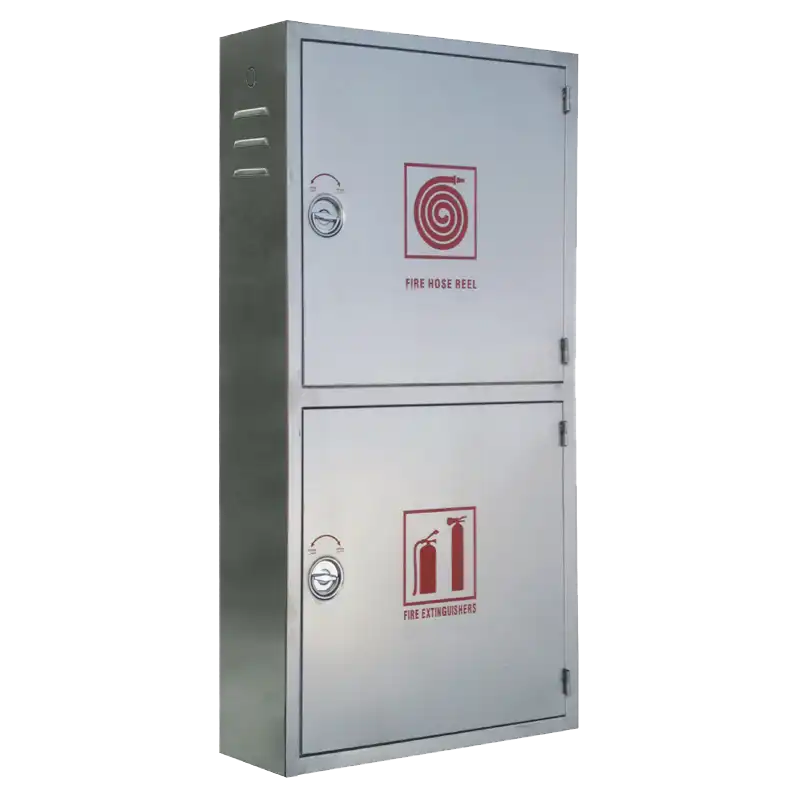 Leyon LPCB Approved Fire Fighting Surface Mounted Type Updown Fire Cabinet