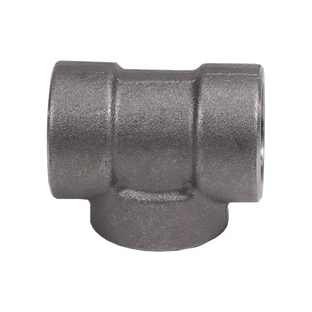 Leyon Carbon Steel Pipe Fitting Forged Socket Welding Tee