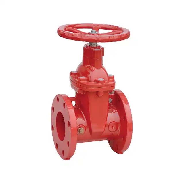 Leyon UL FM Approved Flanged Resilient NRS Gate Valve