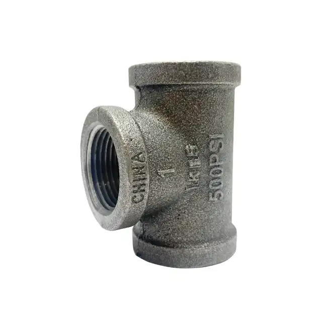 Leyon UL FM Approved Ductile Iron Threaded Fittings 500psi Tee
