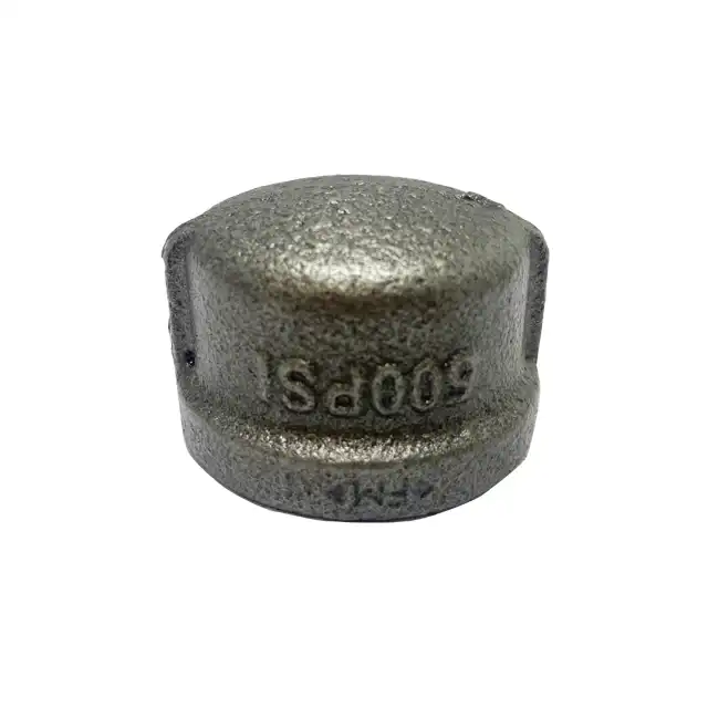 Leyon UL FM Approved Fire Fighting Black Iron Fitting Ductile Iron Threaded Cap