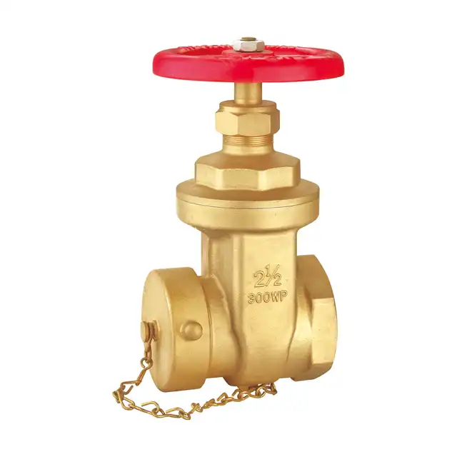 Leyon Fire Fighting UL FM Approved Brass Single Hydrant Gate Valve