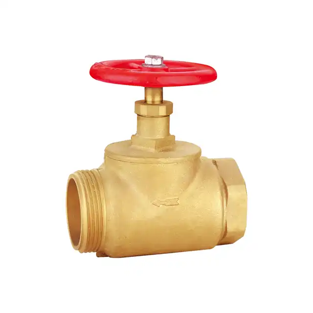 Leyon Fire Fighting Brass Stop Valve