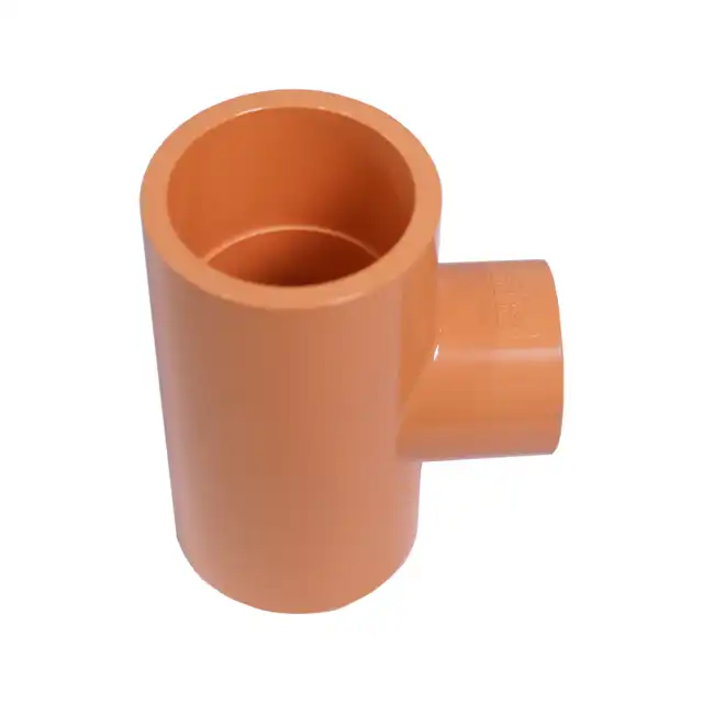 Leyon Fire Fighting CPVC Sprinkler Pipe Plastics Pipe Fittings  Tee