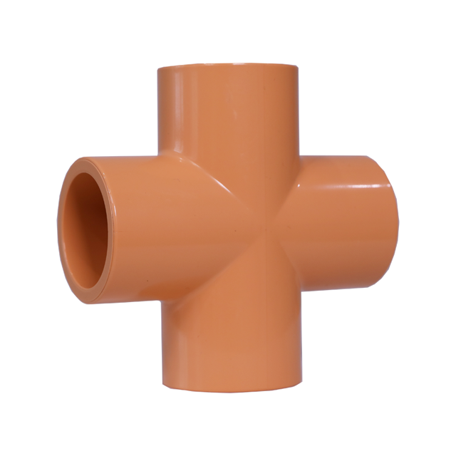 Leyon Fire Fighting CPVC Sprinkler Pipe Plastics Pipe Fitting Cross