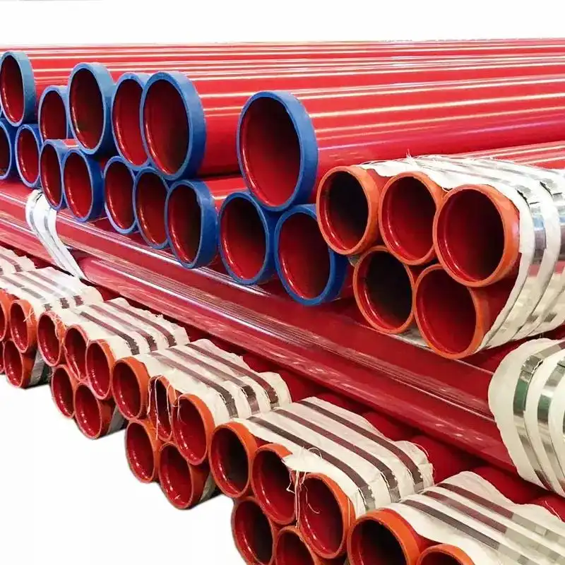 Leyon UL FM Approved Fire Fighting Sprinkler Piping System Epoxy Coating Seamless Steel Pipe