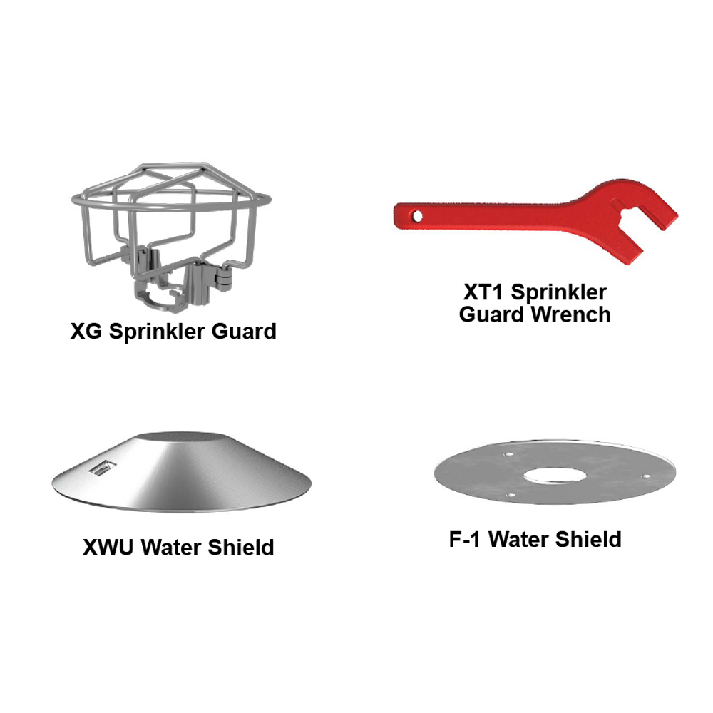 Leyon FM UL GUARDS AND WATER SHIELDS FOR XT1 SPRINKLERS