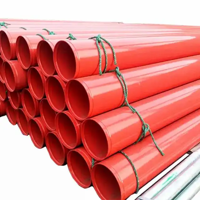 Leyon UL FM Approved Fire Fighting System ASTM A53 Epoxy Coating ERW Steel Pipes